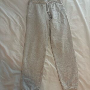 Aritiza Tna cozy fleece perfect sweatpants in heather grey